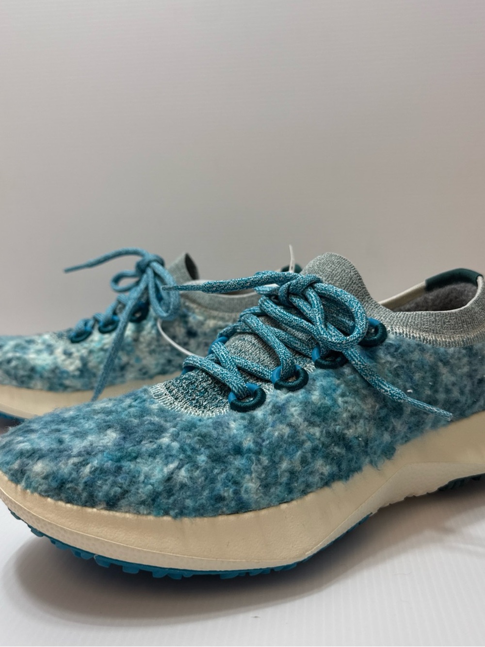 Allbirds Women's Wool Dasher Fluffs Deep Emerald Sneakers Shoes Size 9.5 NWOB